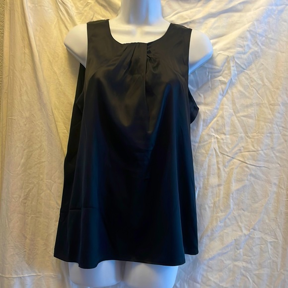 SAKS FIFTH AVE silk sleeveless top - Picture 1 of 6